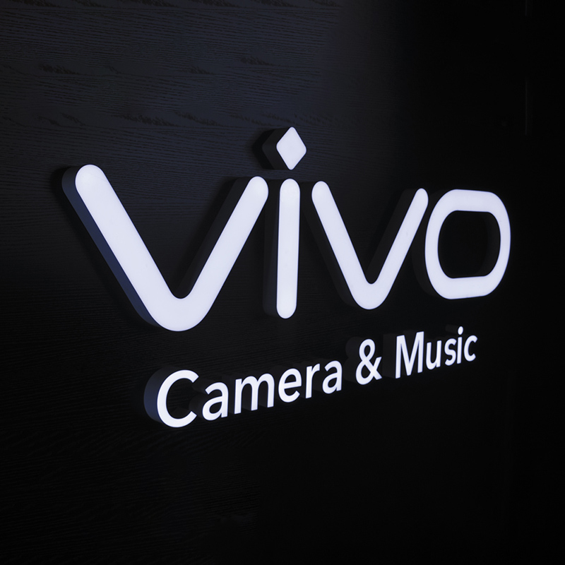 Logotipo conduzido VIVO